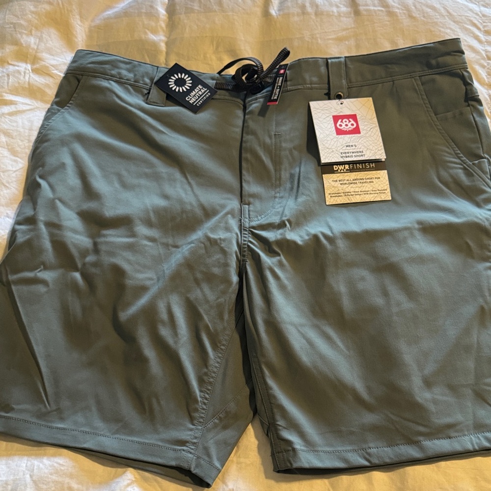 686 Men's Hybrid Shorts - Blue